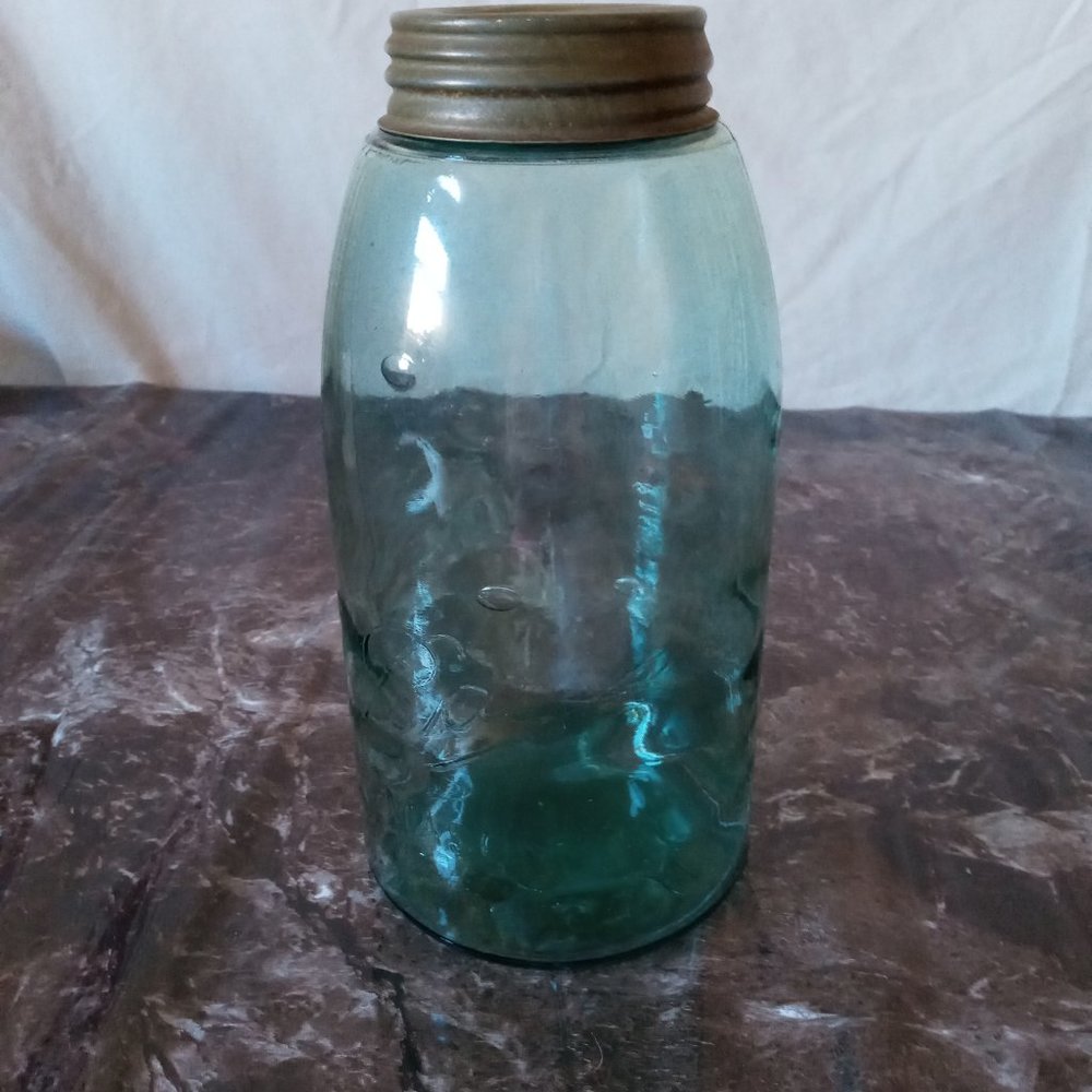 Quart Size Vintage Mason Jar